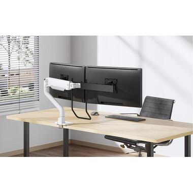 NEOMOUNTS Pied de table DS75S-950 WH2 jusqu’à 16 kg – Blanc