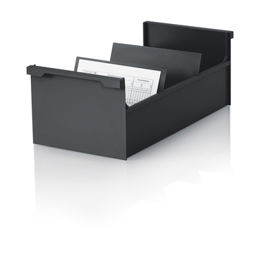 STYRO Schedario trasversale A6 30-632.90 nero