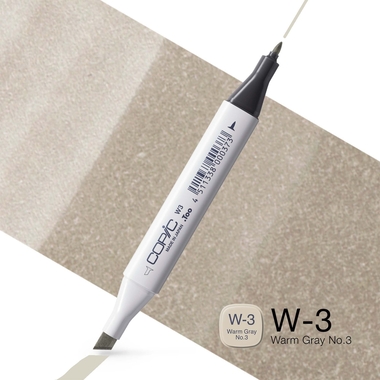 COPIC Marker Classic 2007508 W-3 - Warm Grey No.3