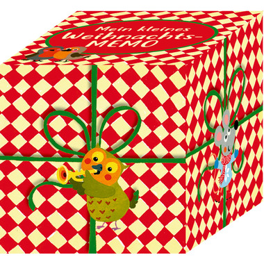 COPPENRATH Calendario da parete 38x60cm 95548 Animali ferroviari di Natale