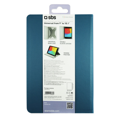 Custodia a libro universale con funzione stand per Tablet 9"-10.1'' | SBS