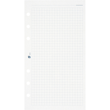 SUCCES Agenda Standard Notizpapier 84300500U kariert weiss 9.5x17.1cm