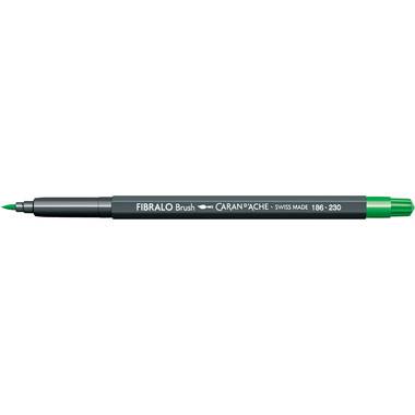 CARAN D'ACHE Classic Fibralo Brush 186.23 giallo/verde
