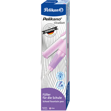 PELIKAN Füllhalter Structure M 824545 pink, Rechtshänder