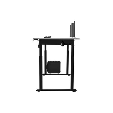 Ultradesk Table de jeu Uplift Noir/Blanc