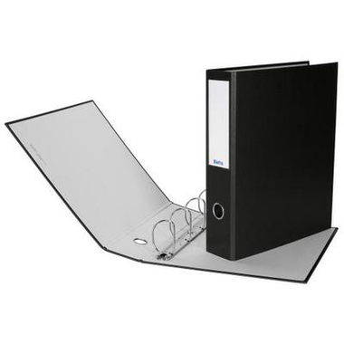 BIELLA Livre prés. Dinor-Quatro 7cm 12644702U noir, 4-anneaux A4