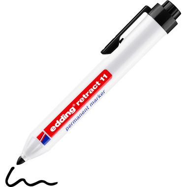 EDDING Permanent Marker 11 1,5-3mm 11-1 nero