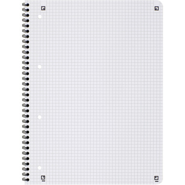 OXFORD Collegeblock Touch A4+ 400086495 gelb, kariert 5mm 80 Blatt