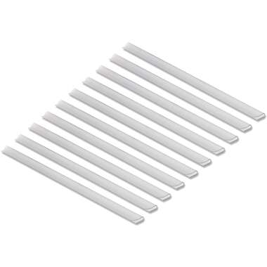 STYRO Klemmschiene 51019 TRANSPARENT 10 Stk.