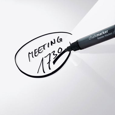 SIGEL Glass Calamitaboard GL201 bianco 1000x1000x15mm