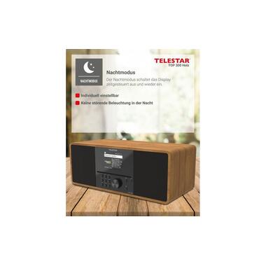 Telestar Radio Internet TOP 300 Brun