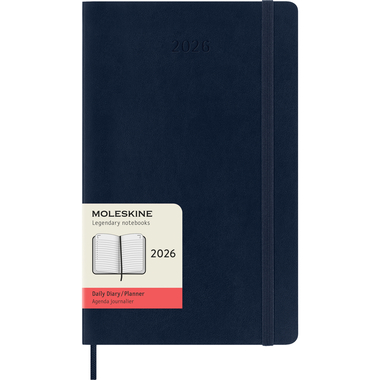MOLESKINE Agenda Classic Large 2026 DSB2012DC3Y26 1J/1P saphir SC 13x21cm