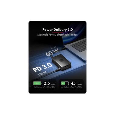 ICY BOX Dockingstation Heart RAID 2818 2-Bay RAID, für M.2 NVMe SSD