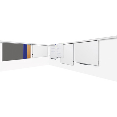 MAGNETOPLAN Flipchart Rail Mural 1246010 p. assembler 750x1000mm
