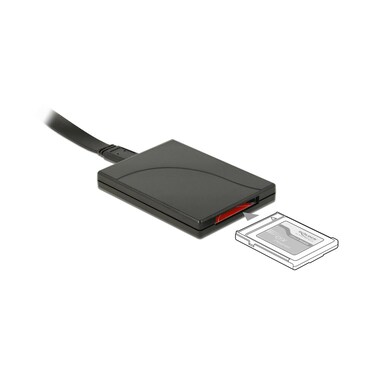 Delock Card Reader External USB-C for CFexpress Memory Cards