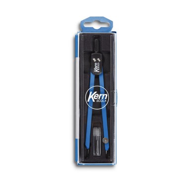 KERN Compas SCOLA pastel 13.5cm 420 300mm, bleu