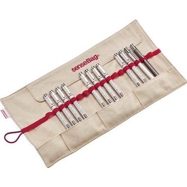 TRANSOTYPE senseBag Stifte Roll-Etui 76038018 beige 375x200mm