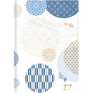BIELLA Agenda Dispo Term 2027 808543730027U 1S/2P Japanese 14.5x20.5cm