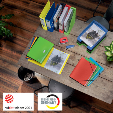 LEITZ Perforatore NeXXt Recycle 5010-00-55 verde, CO2 neutro 10 fogli