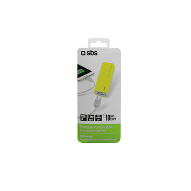 Externer tragbarer Akku 2.200 mAh für Smartphones und Handys