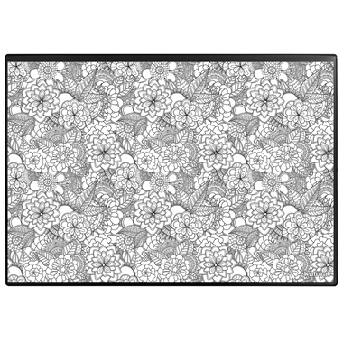 KOLMA Schreibunterlage 35.570.20 Blumen 50x34cm