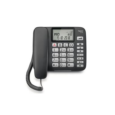 Gigaset Tischtelefon DL580 Schwarz