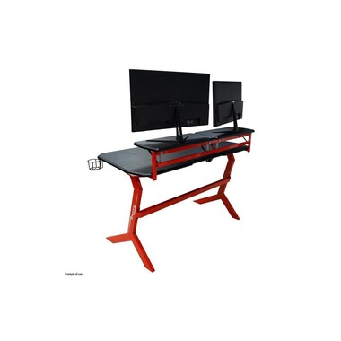 LC-Power Gaming Tisch LC-GD-1R Schwarz/Rot