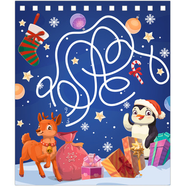 URSUS Calendrier de l'Avent 24890000F à gratter