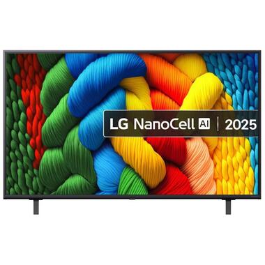 LG TV 50NANO80A6B 50", 3840 x 2160 (Ultra HD 4K), LED-LCD