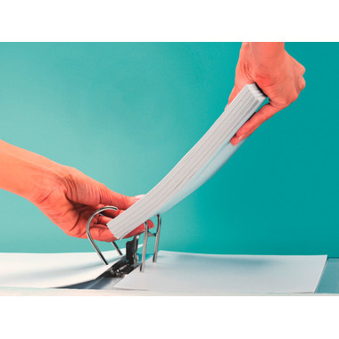 LEITZ Ordner Swiss Edition 180° 8cm 10135001 weiss A4
