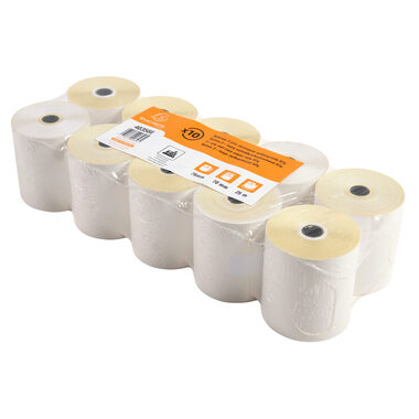 EXACOMPTA Rollen Chemisches Papier 10Stk 40358E 76x70mmx25m für Kasse