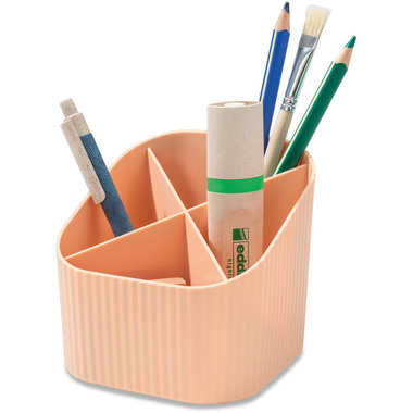 HAN Stifteköcher Re-X-LOOP 2.74 pastellorange 4 Fächer