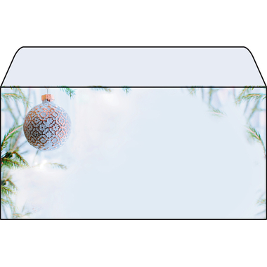 SIGEL Couvert Weihnachten C6/5 DU302 90g, Winter Mood 50 Stück