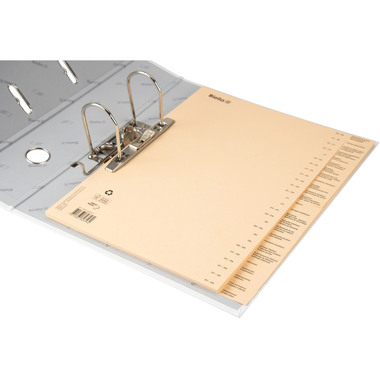 BIELLA Bauabrechnungsregister A4 46442691U braun FR 26-teilig