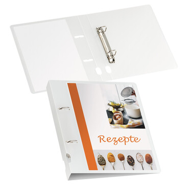 KOLMA Präs.-Ringbuch Vario 3cm 02.116.00 2 Ringe transparent A5