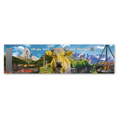 Crypto Stamp CHLI 3.0 CHF 9.00+90.00, Gelb
