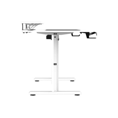 Ultradesk Gaming Tisch Higlander XXL Weiss