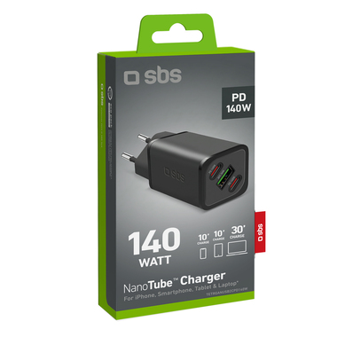 Alimentatore GaN da 140W per laptop | SBS