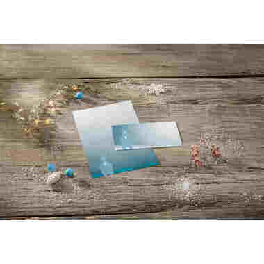 SIGEL Weihnachts-Motiv-Papier A4 DP259 Polar bear with candle