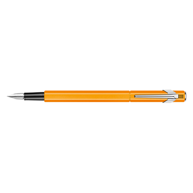 CARAN D'ACHE Füllfederhalter 849 F 841.030 orange fluo lackiert