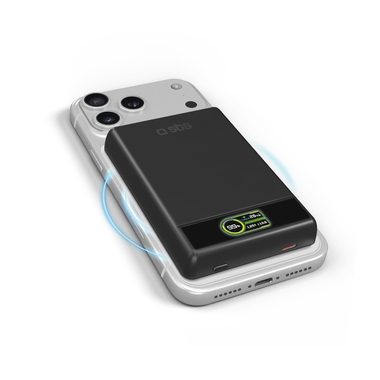 Magnetische Powerbank 10000 mAh 15W, USB-C 20W PD | SBS