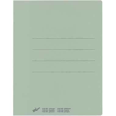 BÜROLINE Cartellina Recycling A4 603443 verde 240g/m2 100 pezzi