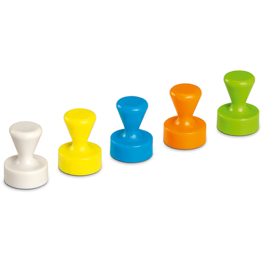 MAUL Neodym-Kegelmagnet 12mm 7.25 1,5kg Haftkraft, 10 St./Set