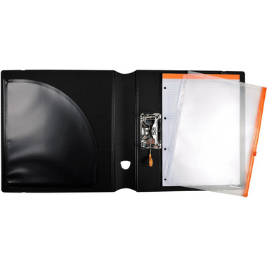 EXACOMPTA Ordner Exactive 6cm 53534E schwarz A4+