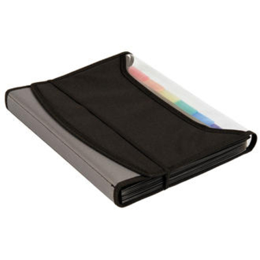 DUFCO Fächermappe SoftTouchNylon A4 51500.03823 schwarz 13 Fächer