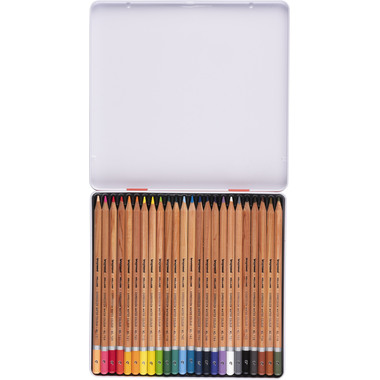 BRUYNZEEL Crayon d'aquarelle Expression 60313024 24 couleurs étui en métal