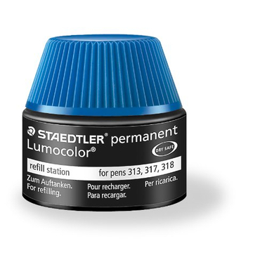 STAEDTLER Lumocolor permanent 15ml 48717-3 blau
