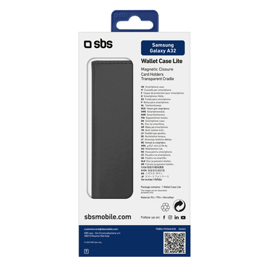 Custodia Book con tasche portatessere per Samsung Galaxy A32 5G