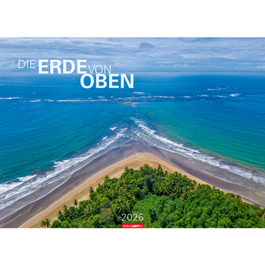 WEINGARTEN Calendario 2026 2951900+26 Die Erde von oben DE 68x49cm
