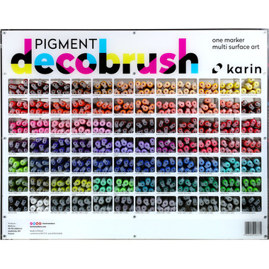 KARIN Pigment Deco Brush 29C11 Display 504 Stk.